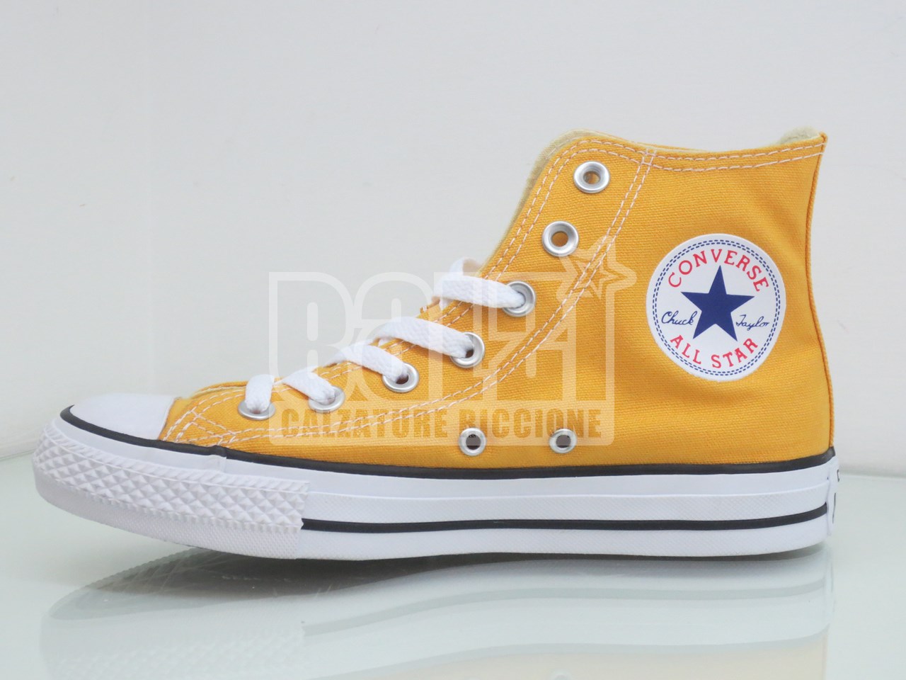 all star basse gialle